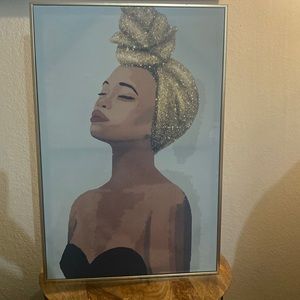 Woman Wall Art Decor Canvas Picture